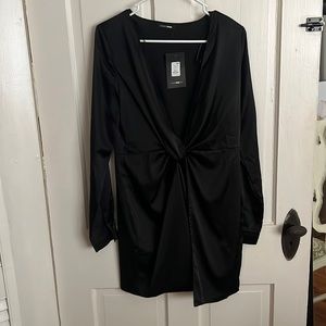 Fashion Nova black “sugar free” dress